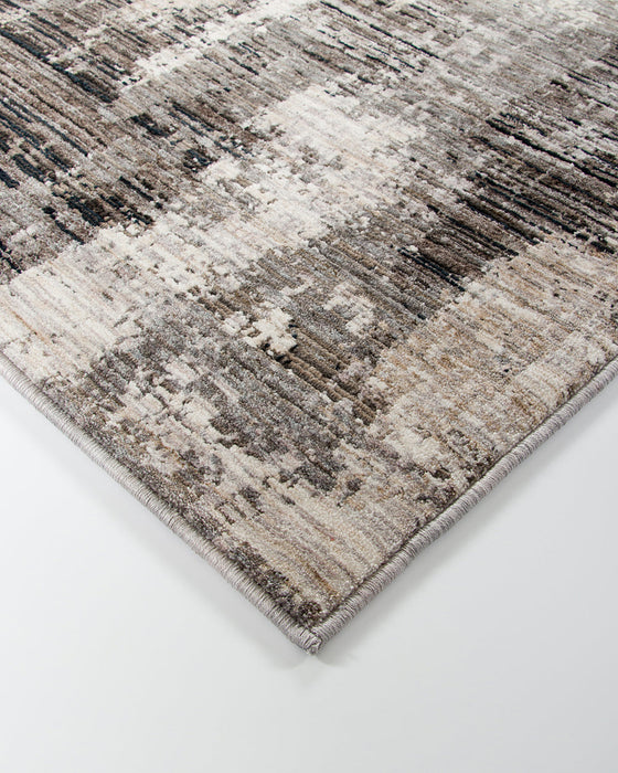Juniper Taupe/Black Floor Rug