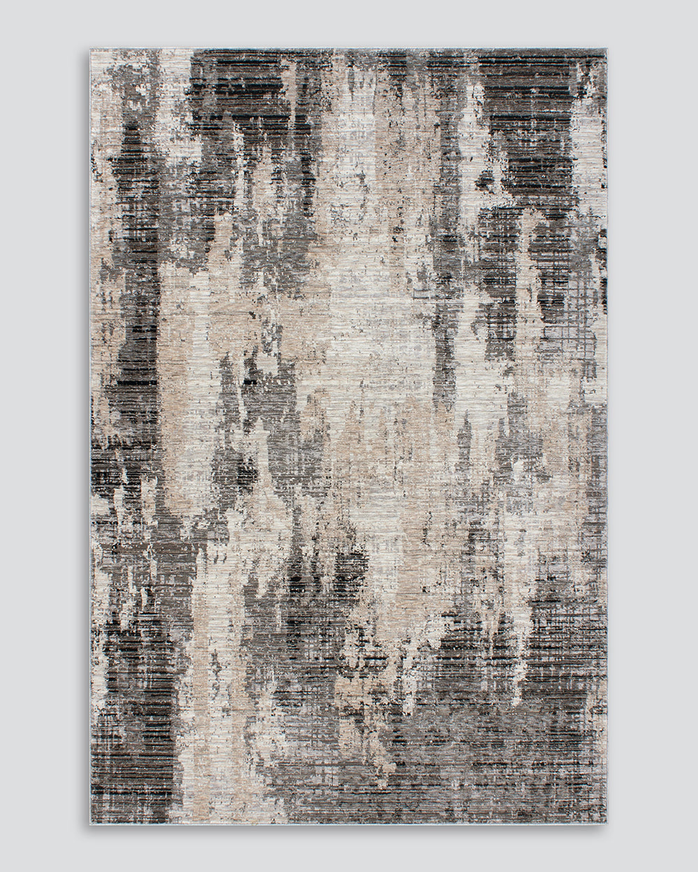 Juniper Taupe/Black Floor Rug