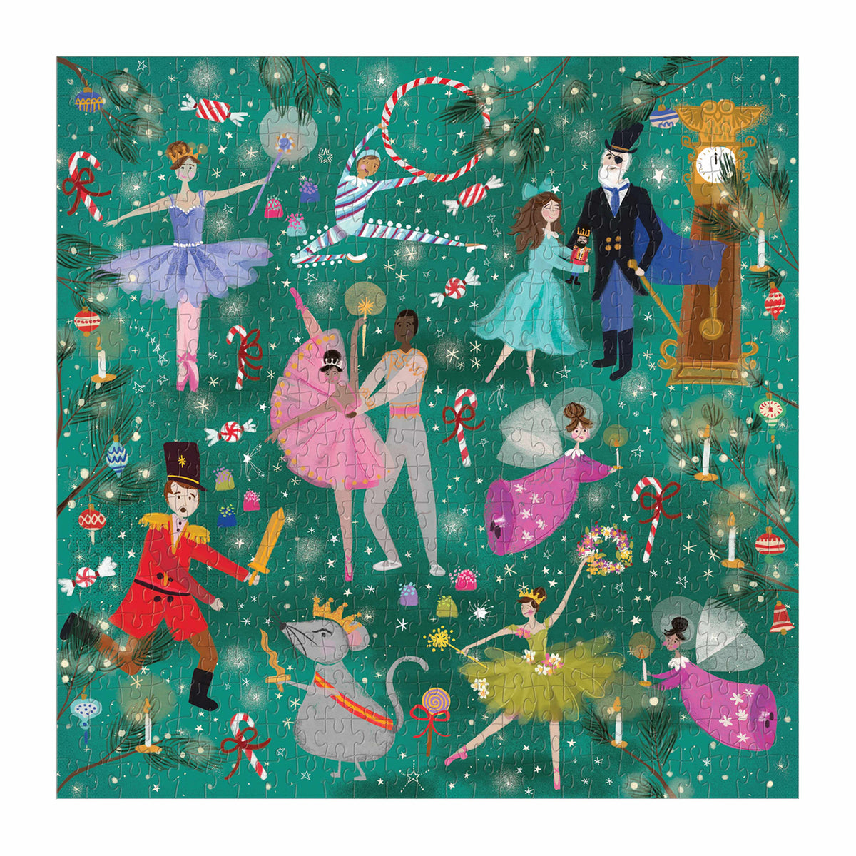 Galison Joy Laforme Enchanted Nutcracker Puzzle - 500pc Multi-Coloured