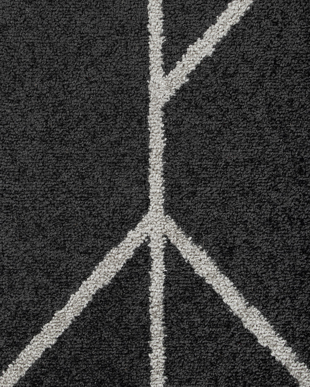 Kingston Black Floor Rug