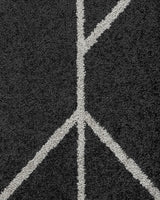 Kingston Black Floor Rug