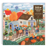 Galison Autumn Square Puzzle - 300pc Multi-Coloured
