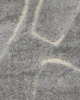 Labyrinth Silver Floor Rug