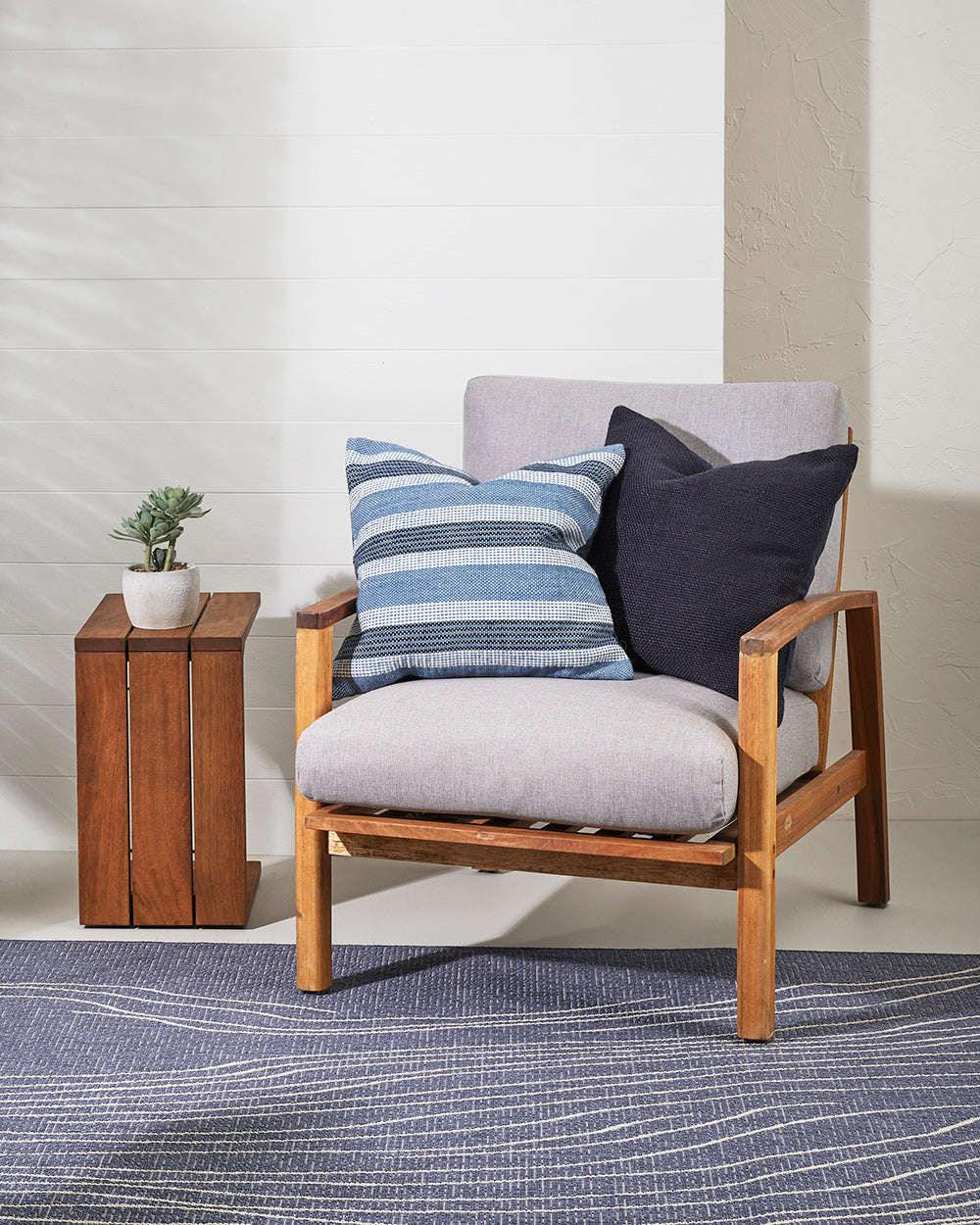 Lansdowne Navy Cushion