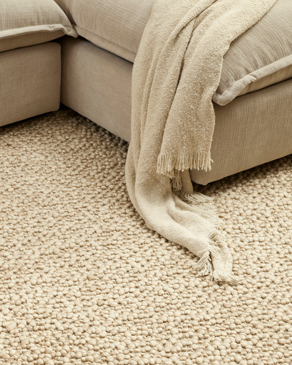 Lily Ivory Throw