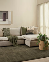Lily Olive Throw