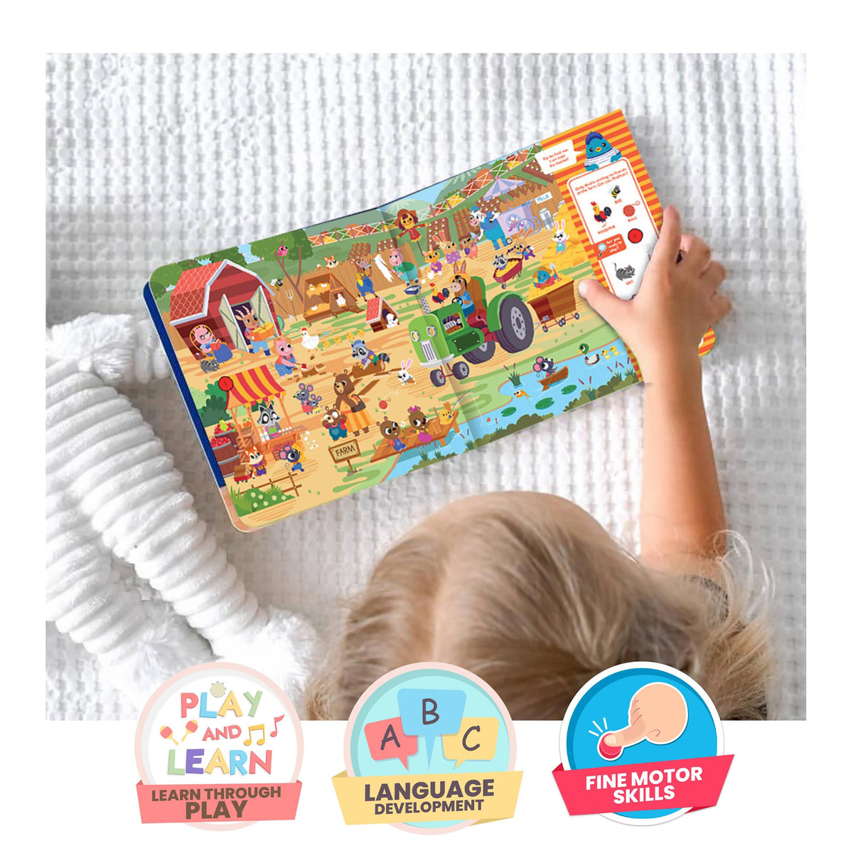 Ditty Bird Where's Ditty Bird? USB-C Sound Book Multi-Coloured