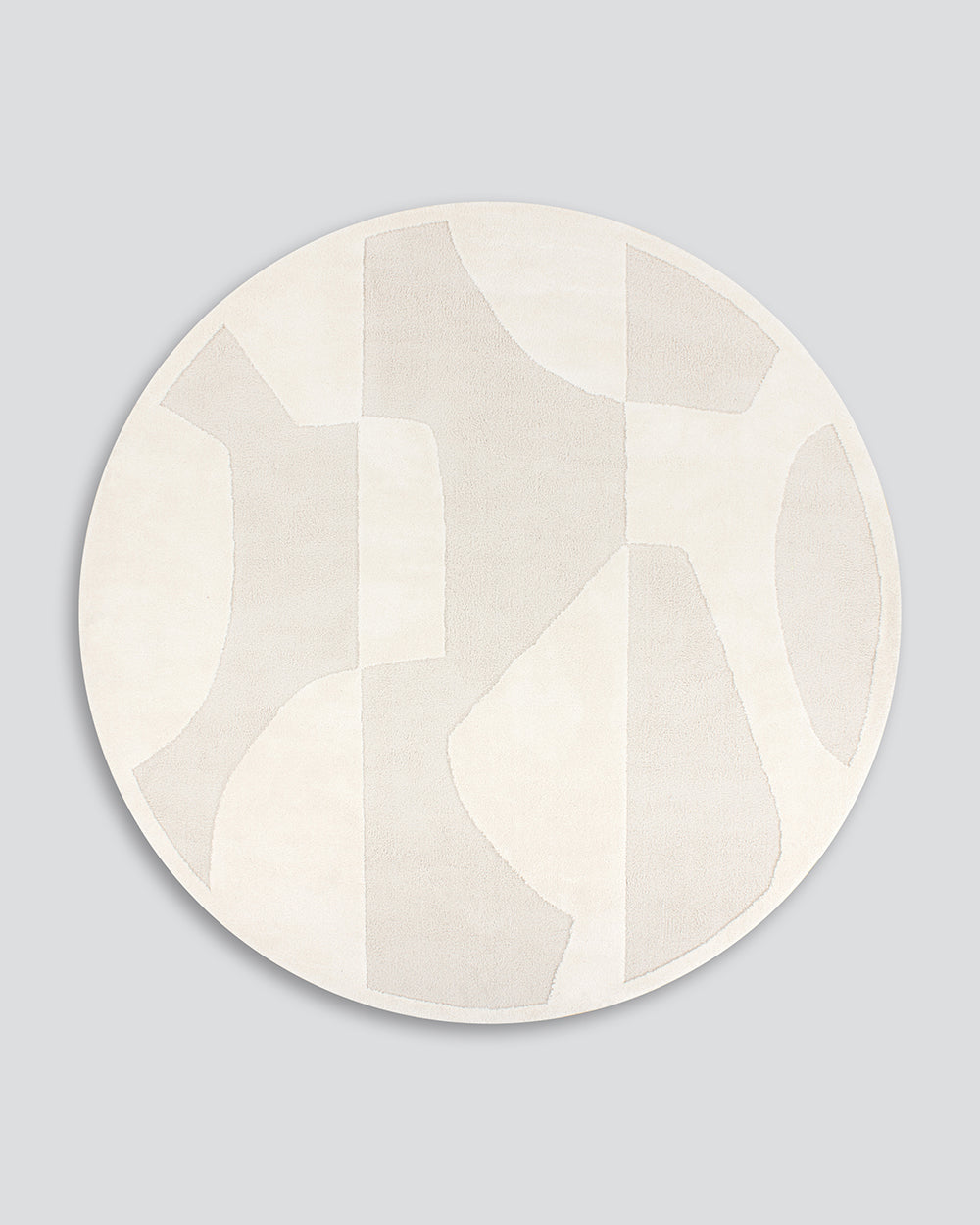 Marceau Ivory Round Floor Rug