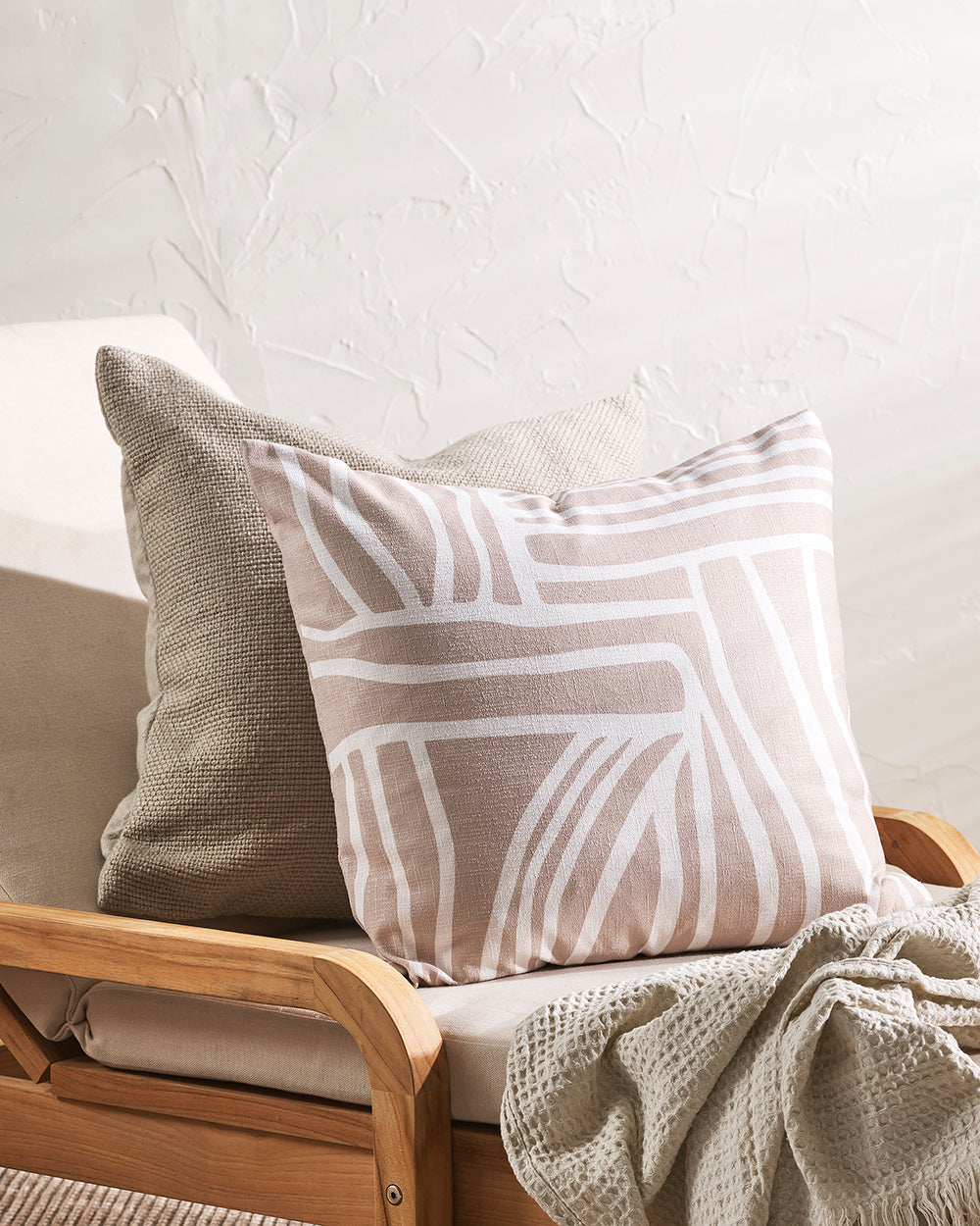 Maze Ecru Cushion