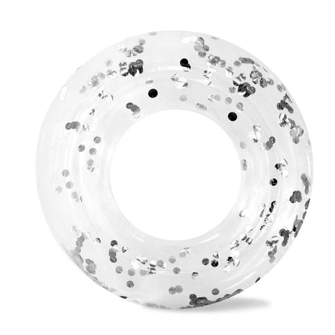 Minnidip Silver Confetti Ring Float