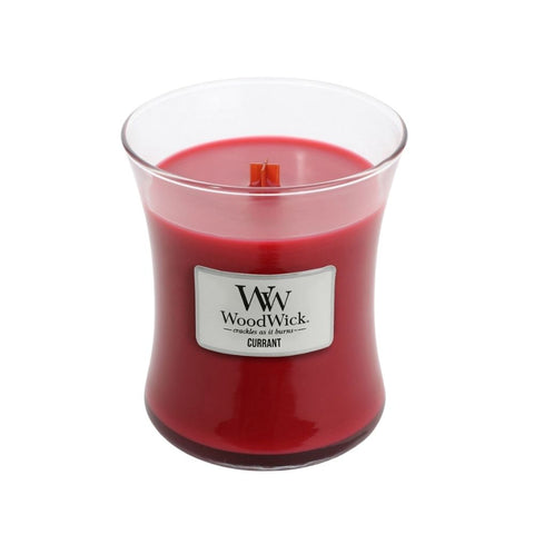 Medium WoodWick Scented Soy Candle - Currant