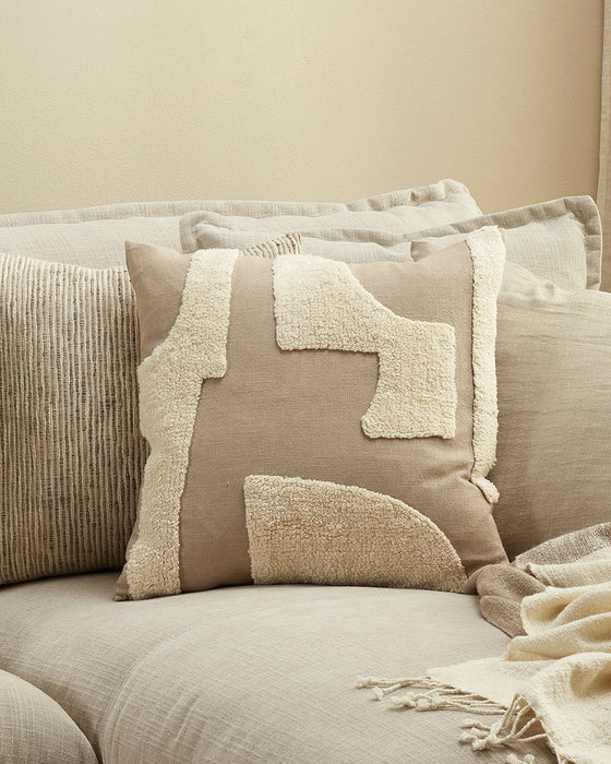 Mezze Taupe Cushion