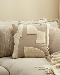 Mezze Taupe Cushion
