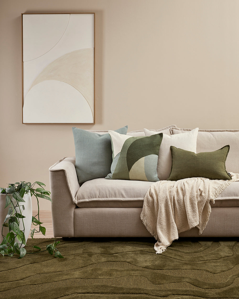 Milano Sage Cushion