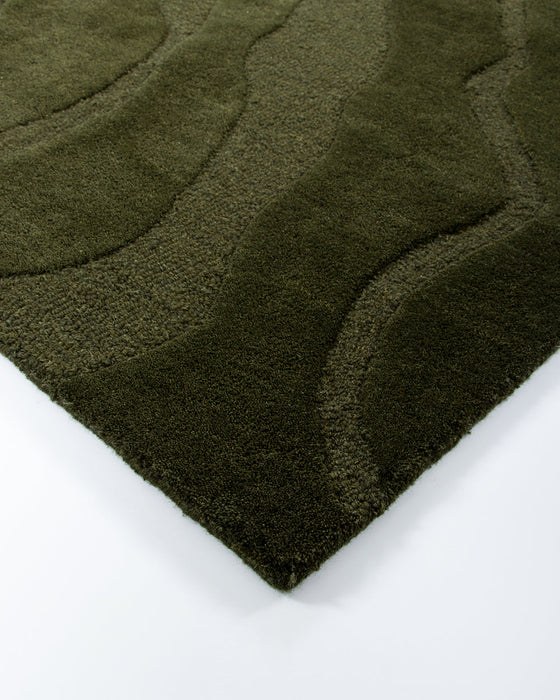 Mira Olive Floor Rug