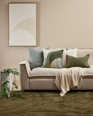 Mira Olive Floor Rug