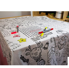 Moana Road Reusable Colour-In Tablecloth 130x180cm