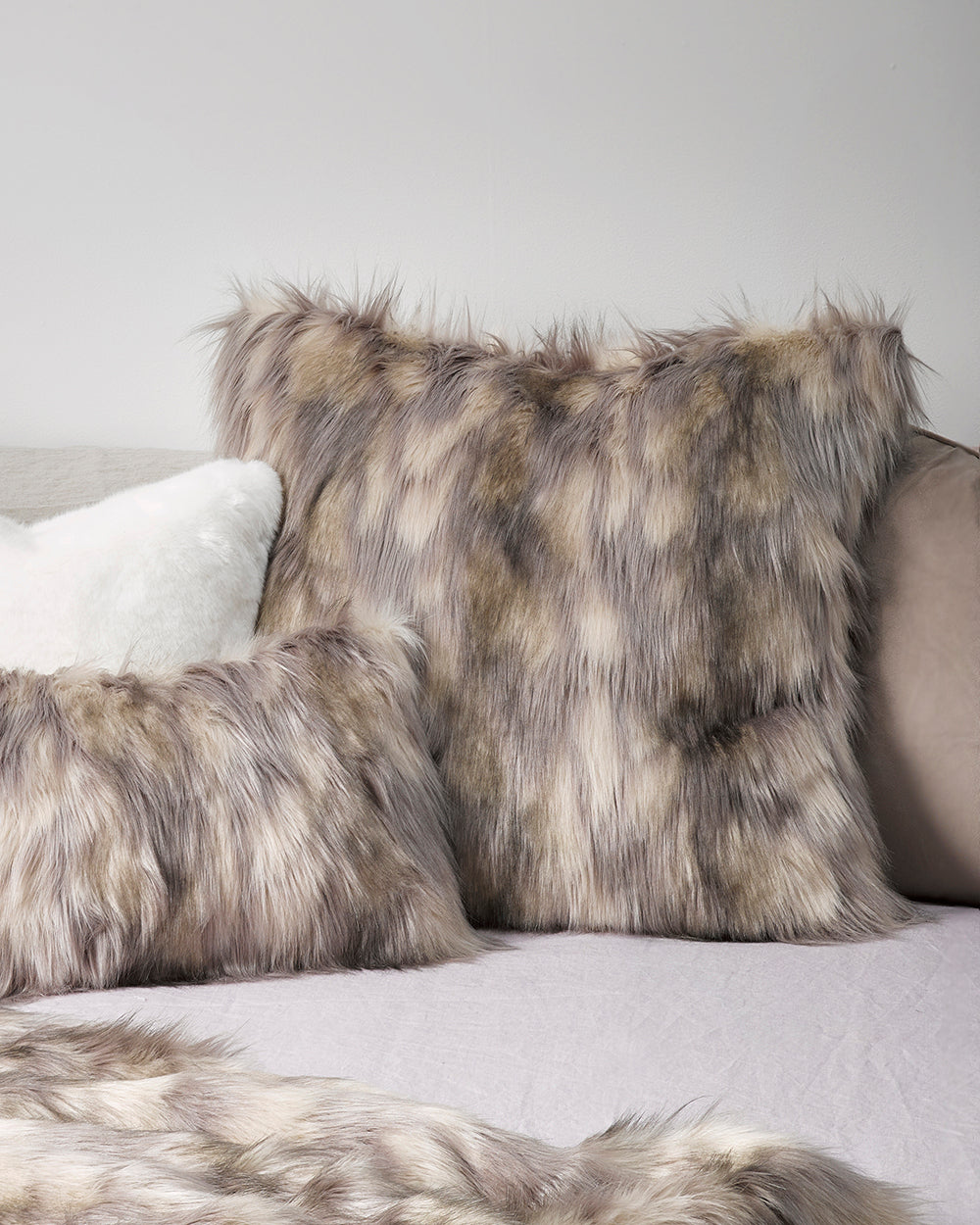 Mountain Hare Euro Cushion