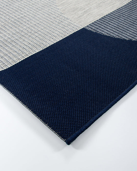 Neo Navy Floor Rug