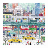 Galison Storrings New York City Subway Puzzle - 500pc Multi-Coloured