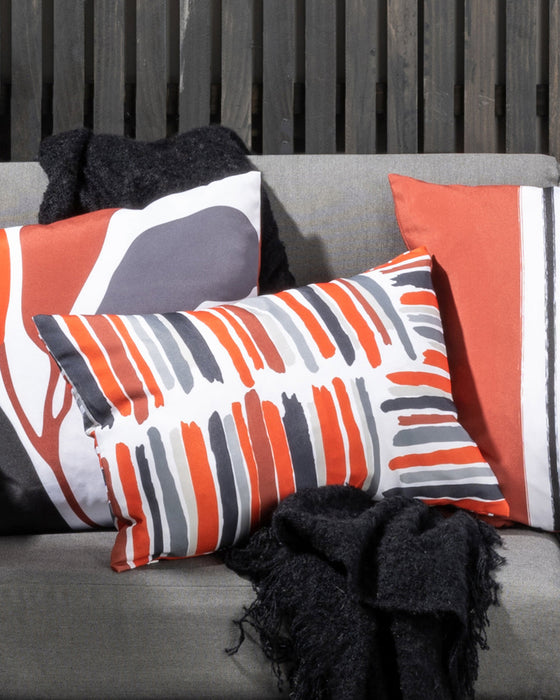 Painted Stripe Cushion