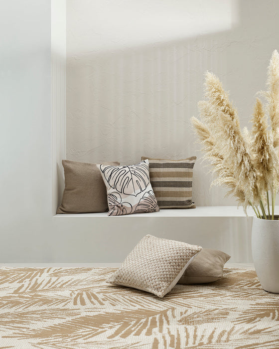 Pearce Taupe/Ivory Cushion