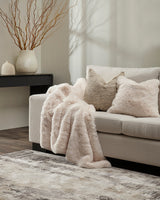 Pelage Ivory Throw