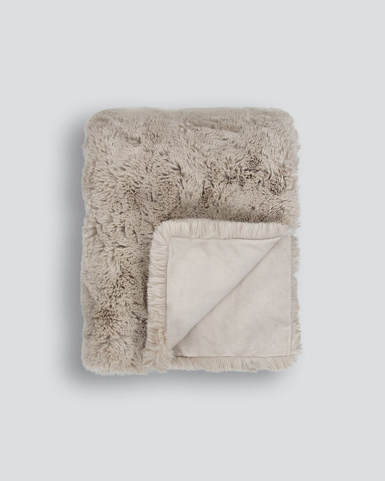Pelage Taupe Throw