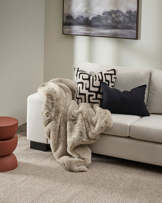 Pelage Taupe Throw