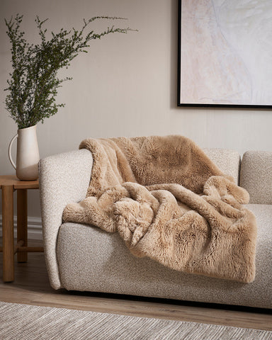 Pele Faux Fur Throw