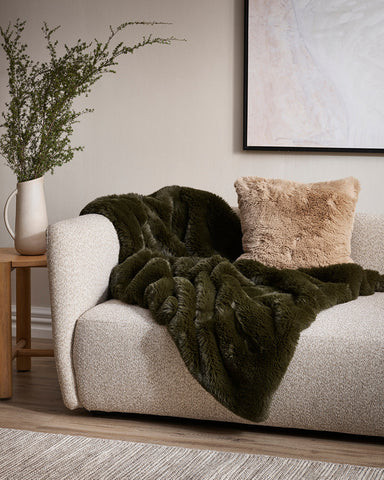 Pele Faux Fur Throw