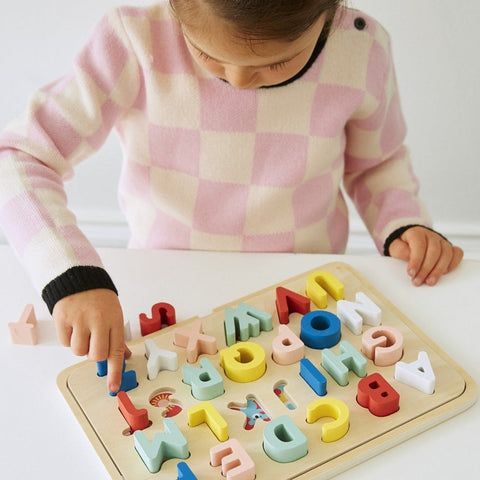 Petit Collage ABC Puzzle Tray