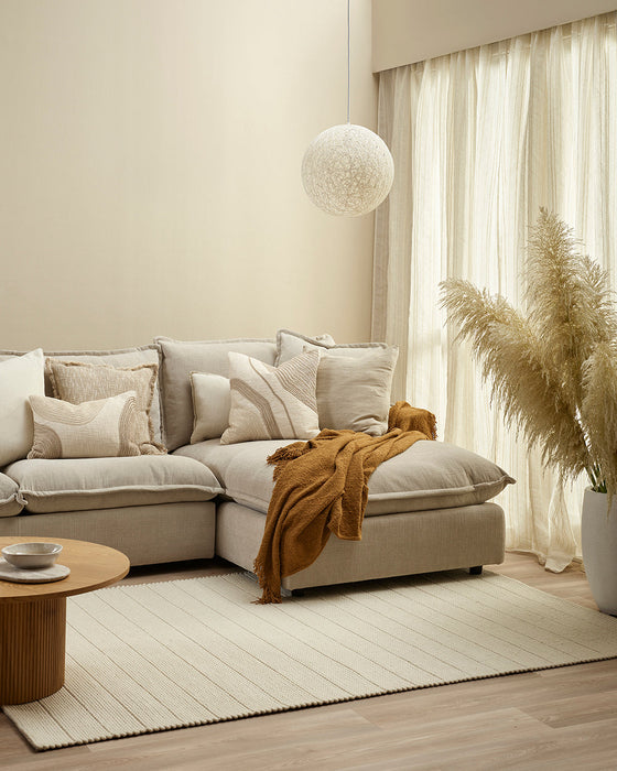 Pinto Ivory Floor Rug