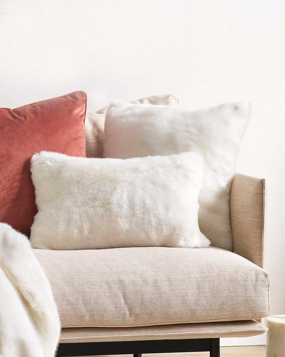 Polar Bear Square Cushion