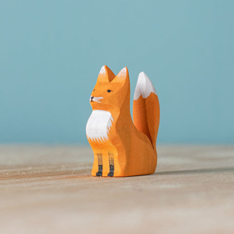 Bumbu Wooden Animal Woodland | Fox Cub Sitting