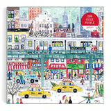 Galison Storrings New York City Subway Puzzle - 500pc Multi-Coloured