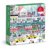 Galison Storrings New York City Subway Puzzle - 500pc Multi-Coloured