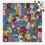 Galison Barbtropolis Sweet Dreams Foil Puzzle - 500pc Multi-Coloured