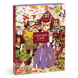 Galison Cottage Cats 9 x 12 Paint by Number Kit Multi-Coloured