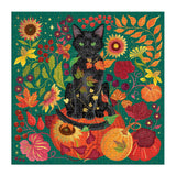 Galison Whiskers of Autumn Foil Puzzle - 500pc Multi-Coloured