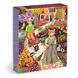 Galison Cottage Cats Foil Puzzle - 1000pc Multi-Coloured