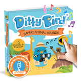 Ditty Bird Safari Animal Sounds Multi-Coloured