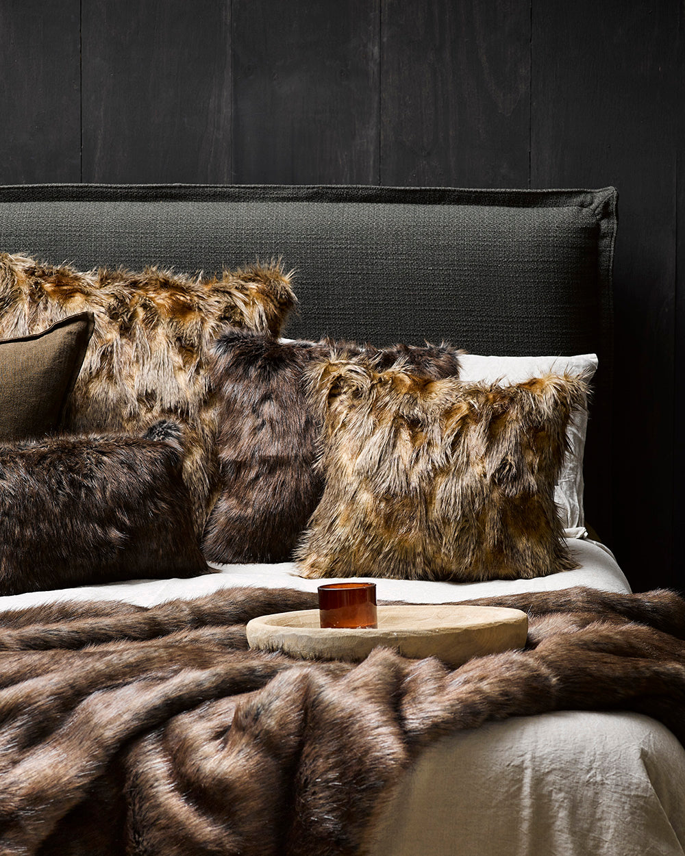 Red Fox Square Cushion