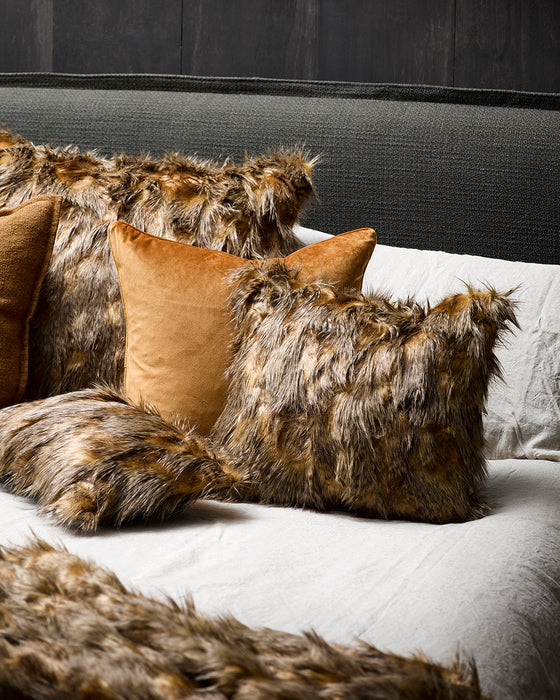 Red Fox Square Cushion