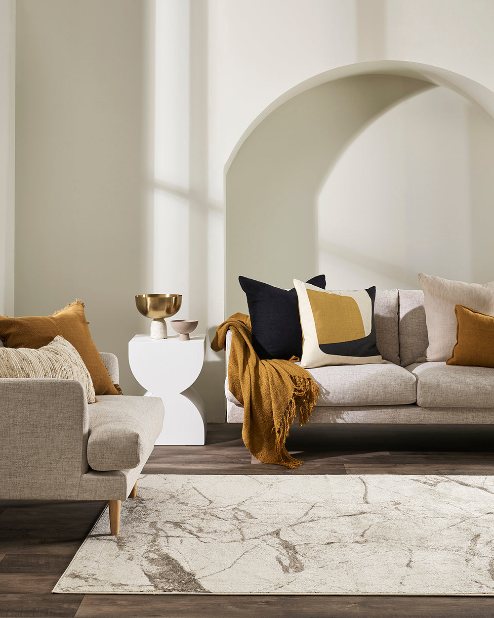 Rita Ivory Floor Rug