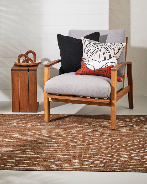 Rivers Teak Floor Rug