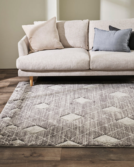 Sabrina Charcoal Floor Rug