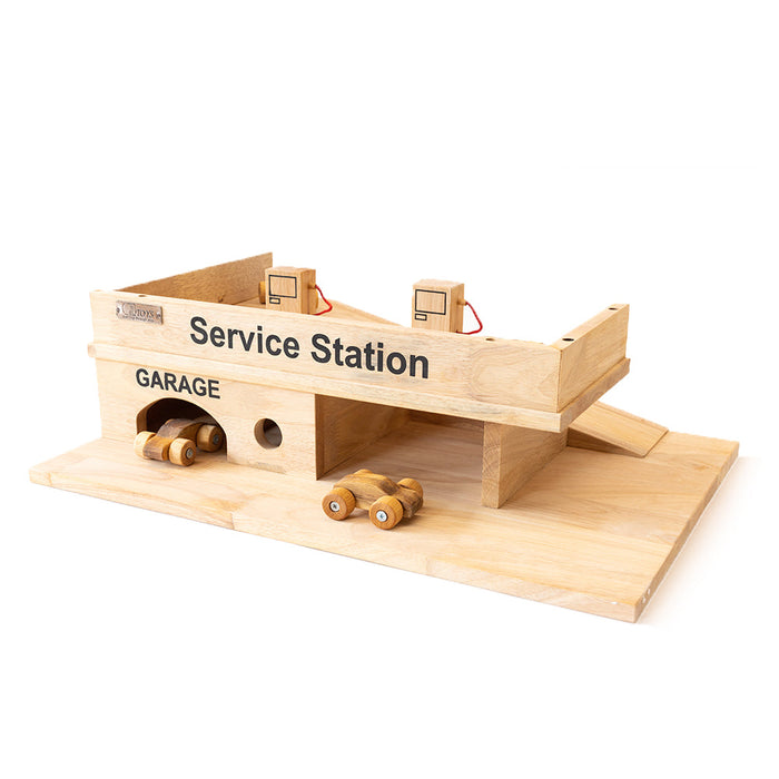 Solid Wooden Service Station