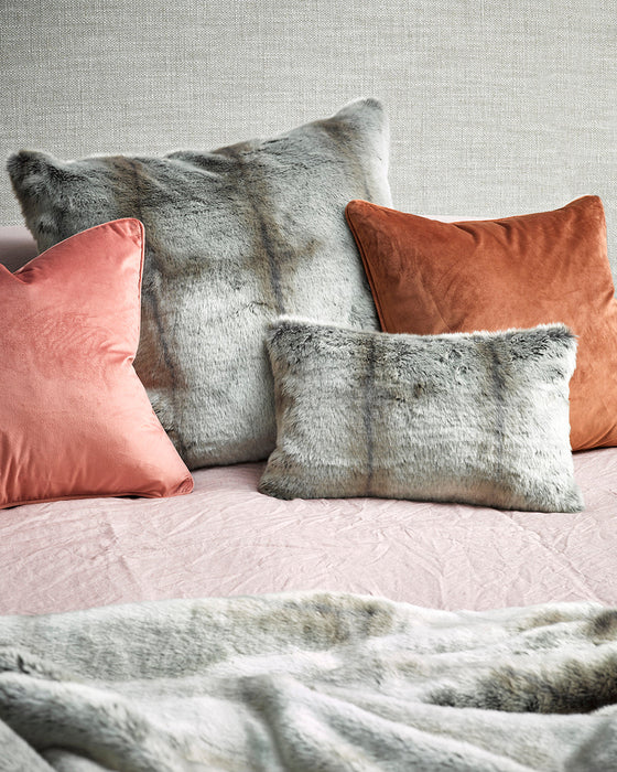 Silver Marten Oblong Cushion