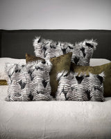 Silver Pheasant Square Cushion